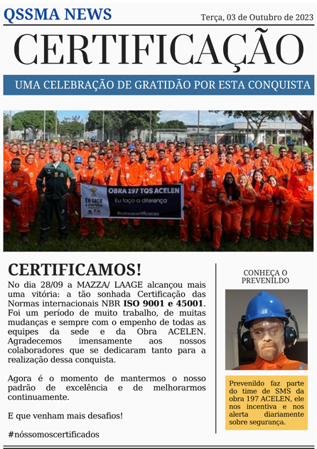 QSSMA NEWS -OUTUBRO/2023